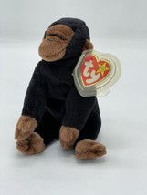 Ty Beanie Baby Congo The Gorilla Plush 1996 Vintage 90&#39;s - $19.59