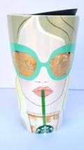 Starbucks LA Girl Los Angeles Sunglasses Ceramic Double Wall Travel Mug 2021 - £15.41 GBP