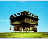 Block House Lincoln State Park Mandan North Dakota ND UNP Chrome Postcar... - $3.51