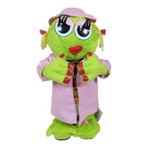 Gemmy Frogz Rap It Ribbit Plush Frog Valentine Raining Men singing - $38.79