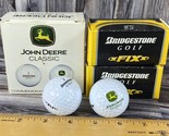 Lot of 4 John Deere Classic Bridgestone Golf Balls - $24.18