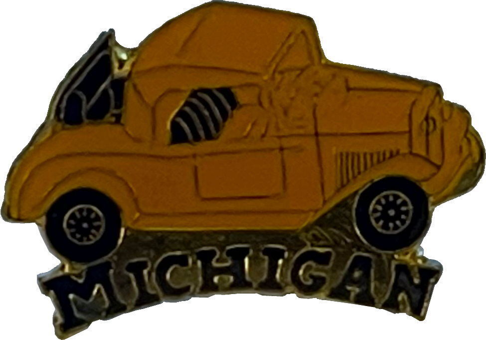 Primary image for Michigan Wolverines Truck Pin vintage