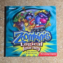 Zoombinis Logical Journey PC CD-ROM 2001 VG+ Discs - $6.52