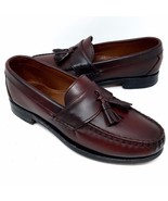 Allen Edmonds Stowe Tassel Burgundy Oxblood Slip On Loafers Shoes - Men&#39;... - $760.62 MXN
