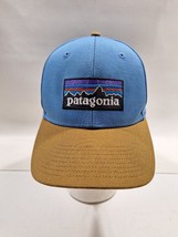 Patagonia Adjustable Snapback Hat Blue/Brown - £15.44 GBP
