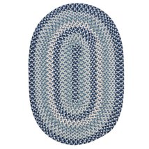 Boston Common Polypropylene Braided Rug, 2-Feet by 3-Feet, Capeside Blue - $61.39