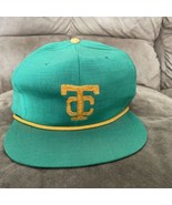 Cali Fame green TC Logo Vintage Hat EUC adjustable - £68.88 GBP