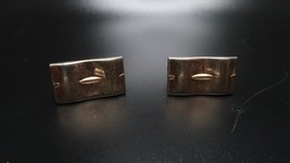 Antique Gold Hickok Simple Elegant Cufflinks - £11.89 GBP