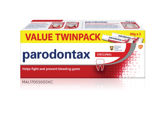 5 BOX TWINPACK Parodontax Original Toothpaste(Help Fight & Prevent Bleeding Gum) - $129.90