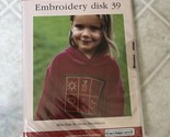 Mini Kids Husqvarna Viking Embroidery 39 Disk For Designer 1 &amp; PC 412 58... - $46.74