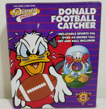 Disney Athletics Inflatable Donald Duck Football Catcher Sports Pal 40&quot; NEW - £33.10 GBP