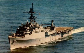 Military RPPC-U.S.S. Coronado (AGF-11) Flagship Of The U.S. Sixth Fleet BK68 - £3.50 GBP