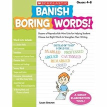 Banish Boring Words!: Dozens of Reproducible Word Lists for Helping Stud... - £9.10 GBP