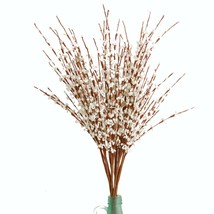 10 Pieces 29.5&quot; Long Of Artificial Flowers Fake Flowers, White Artificial Flower - £29.01 GBP