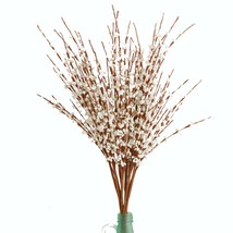 10 Pieces 29.5&quot; Long Of Artificial Flowers Fake Flowers, White Artificial Flower - £28.24 GBP