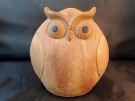 Owl Figurine Ceramic  6.5&quot; Tall 6&quot; Wide - €12,85 EUR