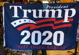 3X5 2020 Trump Liberty Banner Us Usa Flag 3X5 American Law Enforcement Usa - £10.19 GBP