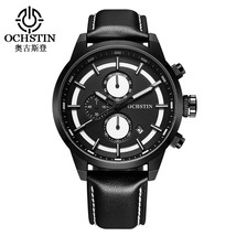  Men&#39;s Quartz Watch - Waterproof Chronograph Wristwatch LK732587504469 - £26.86 GBP