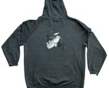Guy Harvey Fishing AFTCO Bluewater XL Hoodie Sweatshirt Gray Embroidered... - $29.65