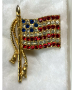 Rafaelian USA Flag Pin Lapel Hat Broach - $19.99