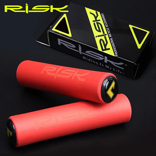 RISK Lightweight Bike Handlebar Grips Non-Slip Soft Bar Wrap  Cruiser Scooter MT - £27.63 GBP