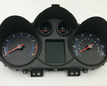 2011 Chevrolet Cruze Speedometer Instrument Cluster 68989 Miles OEM F04B... - $50.39