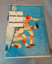 1959- 1960 NJ High School Football Program Wood-Ridge vs Wallington - $14.80