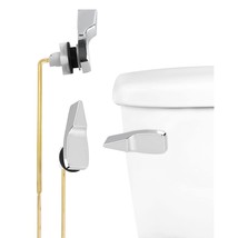 Toilet Handle Replacement, Front Mount Tank Flush Lever Handle Compatibl... - $28.49