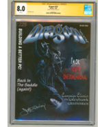 CGC SS 8.0 Dragon Magazine #225 Jeff Easley Signed Cover Art TSR AD&amp;D RPG - $197.99