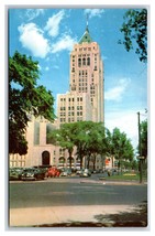 Fisher Building Detroit Michigan MI UNP Chrome Postcard S12 - £2.25 GBP