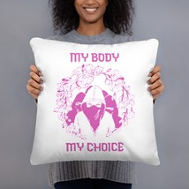 Gift For Her, Pro Choice Pillow,  Feminist Gift, Feminist Pillow, Womens Rights  - £23.58 GBP