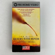 PBS The American Experience Tom Hanks presents Return with Honor VHS Video Tape - £7.75 GBP