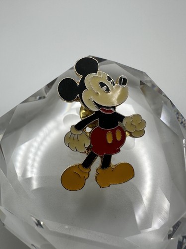 Vintage Enamel Mickey Disney Pin 4.2cm - £7.15 GBP