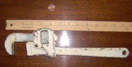Vintage McKaig-Hatch plumbers PIPE WRENCH 14&quot;inch forged alloy buffalo N... - $26.11