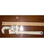 Vintage McKaig-Hatch plumbers PIPE WRENCH 14&quot;inch forged alloy buffalo N... - $36.64 CAD
