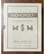 Monopoly Vintage 2016 Bookshelf Edition  - New Open Box - $38.64 CAD