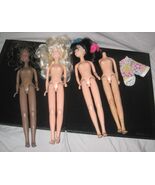 THE STARLIGHT GIRLS 1987 Hasbro Jem Truly Outrageous Dolls PARTS Lot - $1,553.03 MXN