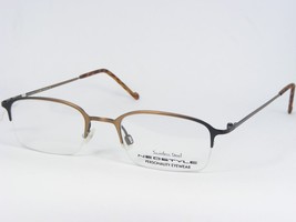 Neostyle College 184 929 Antique Bronze Eyeglasses Glasses 46-19-135mm (Notes) - $49.50