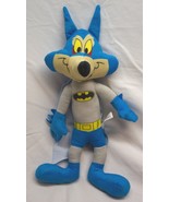 WB 2024 Looney Tunes WILE E. COYOTE AS BLUE BATMAN 15&quot; Plush STUFFED ANI... - $18.32