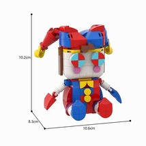 186 PCS The Amazing Digital Circus Jaax &amp; Pomnni Building Blocks Set Toys - $26.99