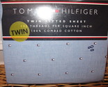 Tommy Hilfiger FLOATING FLAGS Twin Fitted Sheet NEW - $35.47