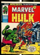 Mighty World Of Marvel #118 1975-HULK-FANTASTIC FOUR-IRON MAN-KIRBY-UK Comic Fn - £28.60 GBP