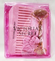 Victoria&#39;s Secret VS JADE ROLLER COMB SCRUNCHIE Pink Face Hair Self-Care... - $39.50