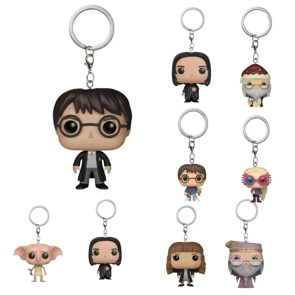 funko Keychain Toy Harried Series Ginny Ron Hedwig Snape Luna Fawkes Demendore - £10.27 GBP+