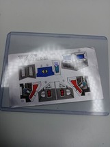 Quake Targetmasters 1988 Vintage Hasbro G1 Transformers Decals - £31.96 GBP