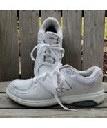 New Balance Leather Sneakers Womens Sz 9 B White Athletic WW813 Walking ... - €23,06 EUR