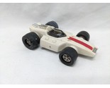 Vintage Tonka White Race Car With Red Stripe Toy Car 3&quot; - $49.49