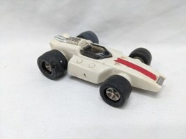 Vintage Tonka White Race Car With Red Stripe Toy Car 3&quot; - £38.78 GBP