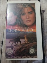 Born Wild (VHS Movie) Brooke Shields Former Rental Movie Mania Plastic C... - £3.10 GBP