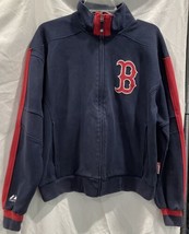 Boston Red Sox Full Zip Sweatshirt Jacket Mens S Athletic MLB Baseball Majestic - £18.13 GBP
